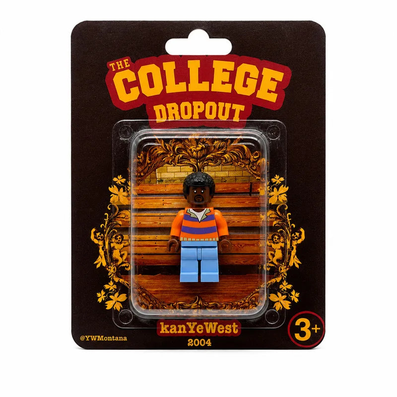 "Kanye West" Late Registration Custom Brick Figure