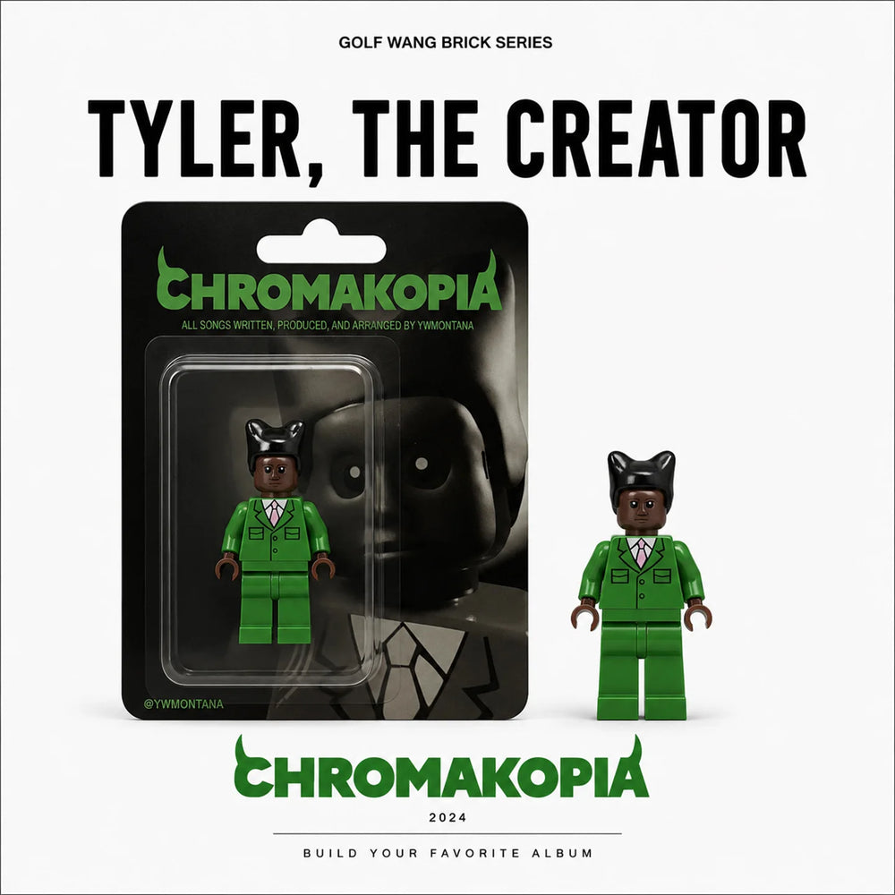 "Tyler The Creator" Cherry Bomb Custom Brick Figure