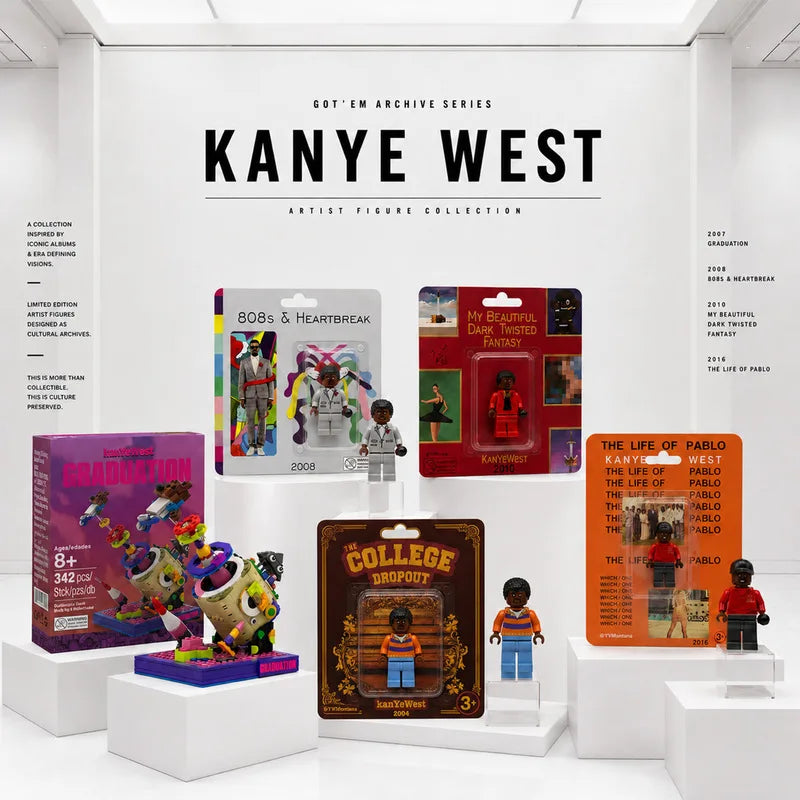 "Kanye West" The Life of Pablo Custom Brick Figure