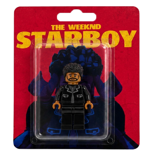 "The Weeknd" Starboy Custom Brick Figure
