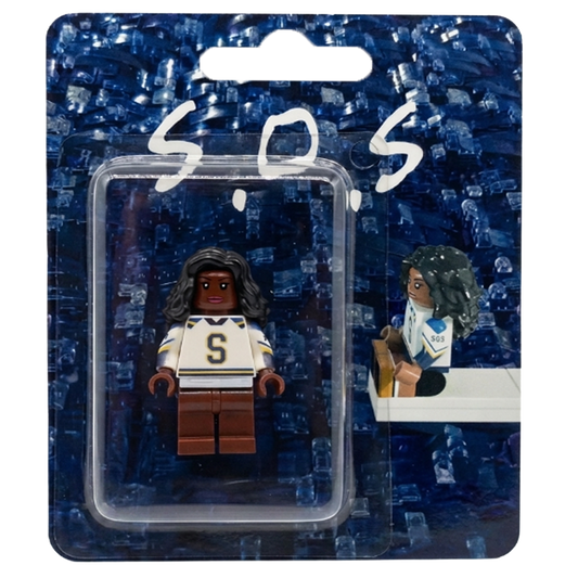 "SZA" SOS Custom Brick Figure