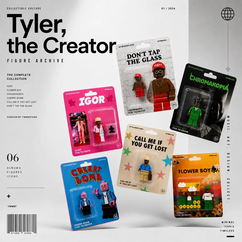 "Tyler The Creator" Flower Boy Custom Brick Figure