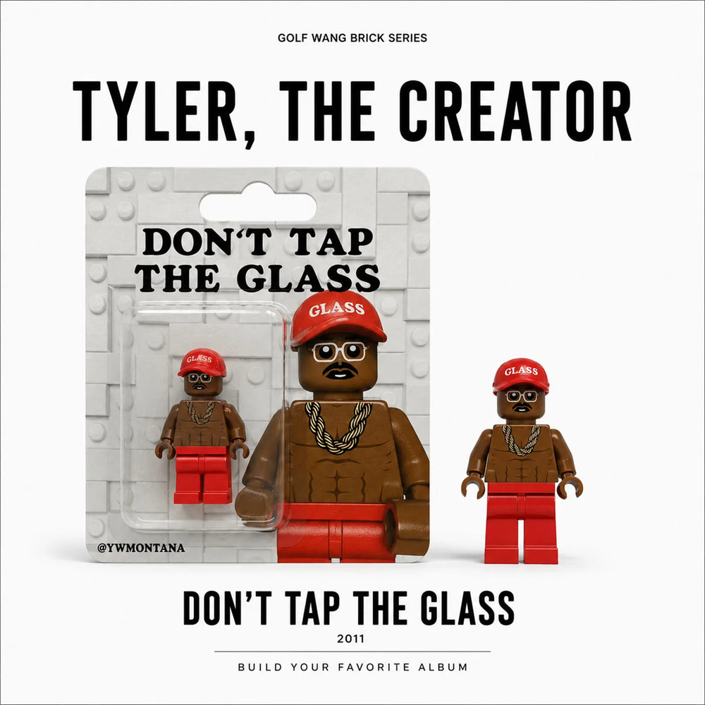 "Tyler The Creator" Cherry Bomb Custom Brick Figure