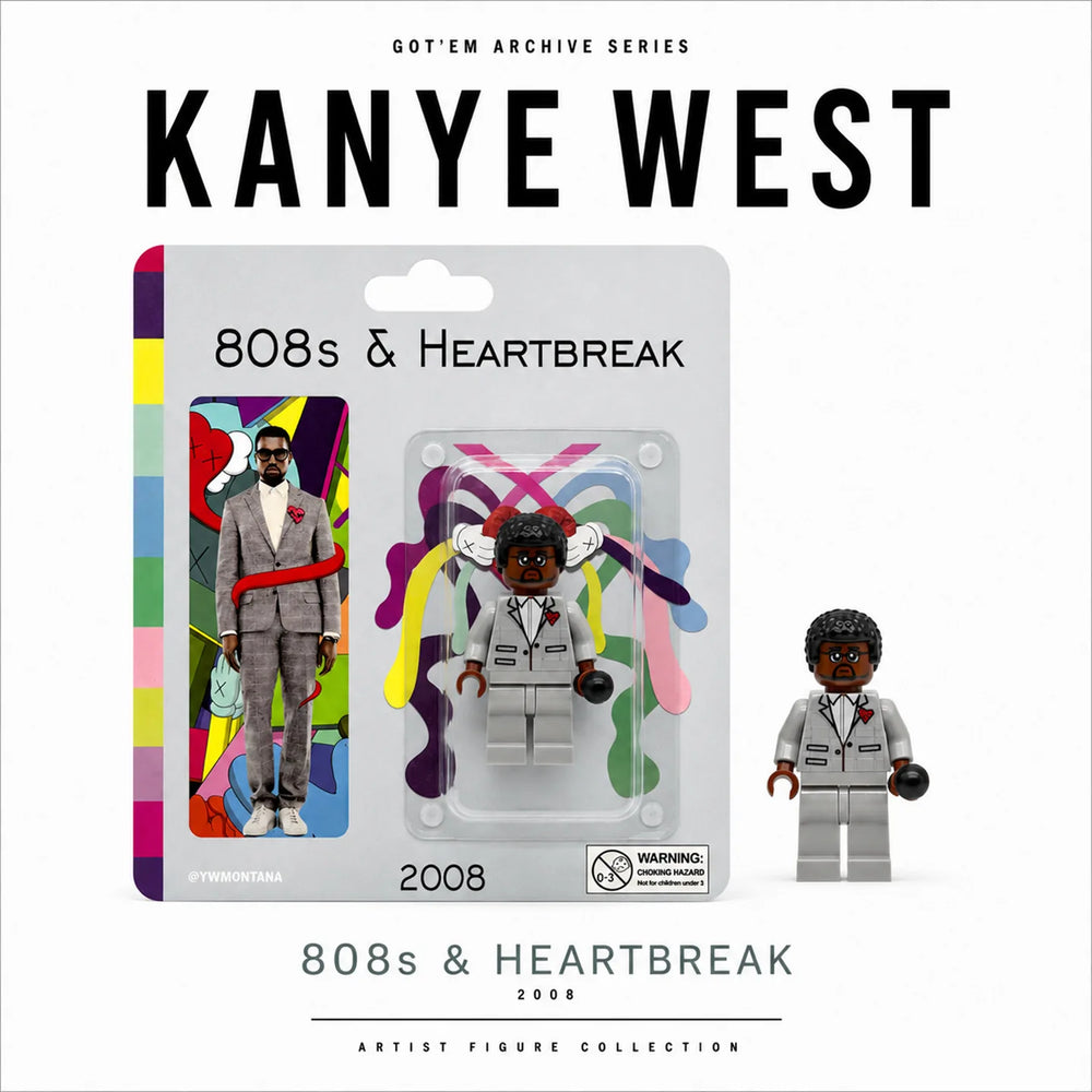 "Kanye West" The Life of Pablo Custom Brick Figure
