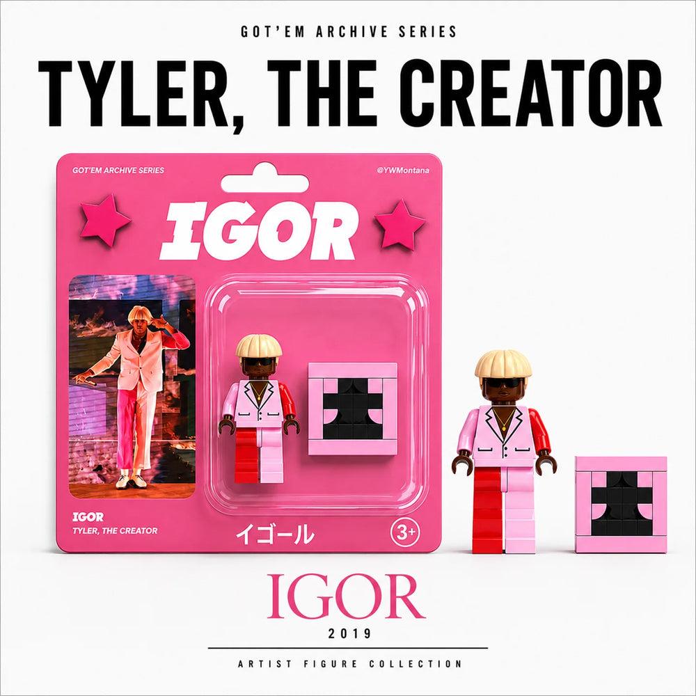 "Tyler The Creator" Cherry Bomb Custom Brick Figure