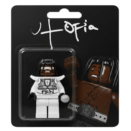 "Travis Scott" UTOPIA (FE!N) Custom Brick Figure