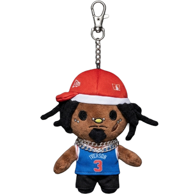 "THE CARTI" Rapper Plush Keychain – Hip-Hop Icon Bag Charm