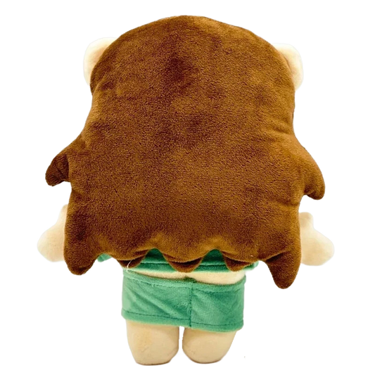 THE GRANDE pop plush collectible — matching seafoam skirt, black headband and floral hair icons on pop icon figure