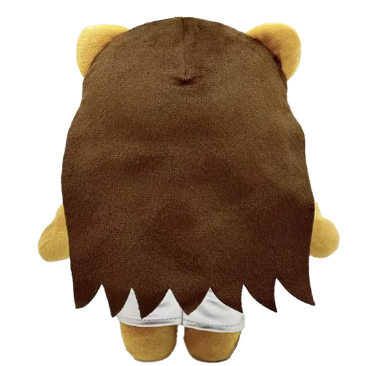 THE RODRIGO pop plush collectible — brunette center-part hair and formal-grunge dress, weighted display figure