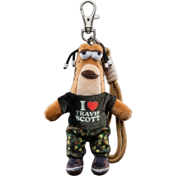 "THE CACTUS JACKFIN" Character Plush Collectible – Hip-Hop Icon Soft Sculpture Figure