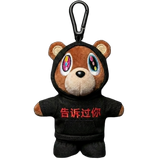 "THE VULTURES BEAR" Bear Plush Collectible – Hip-Hop Icon Soft Sculpture Figure