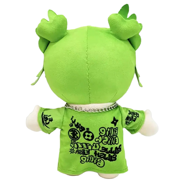 "Billie Eilish" Custom Icon Plushie - back