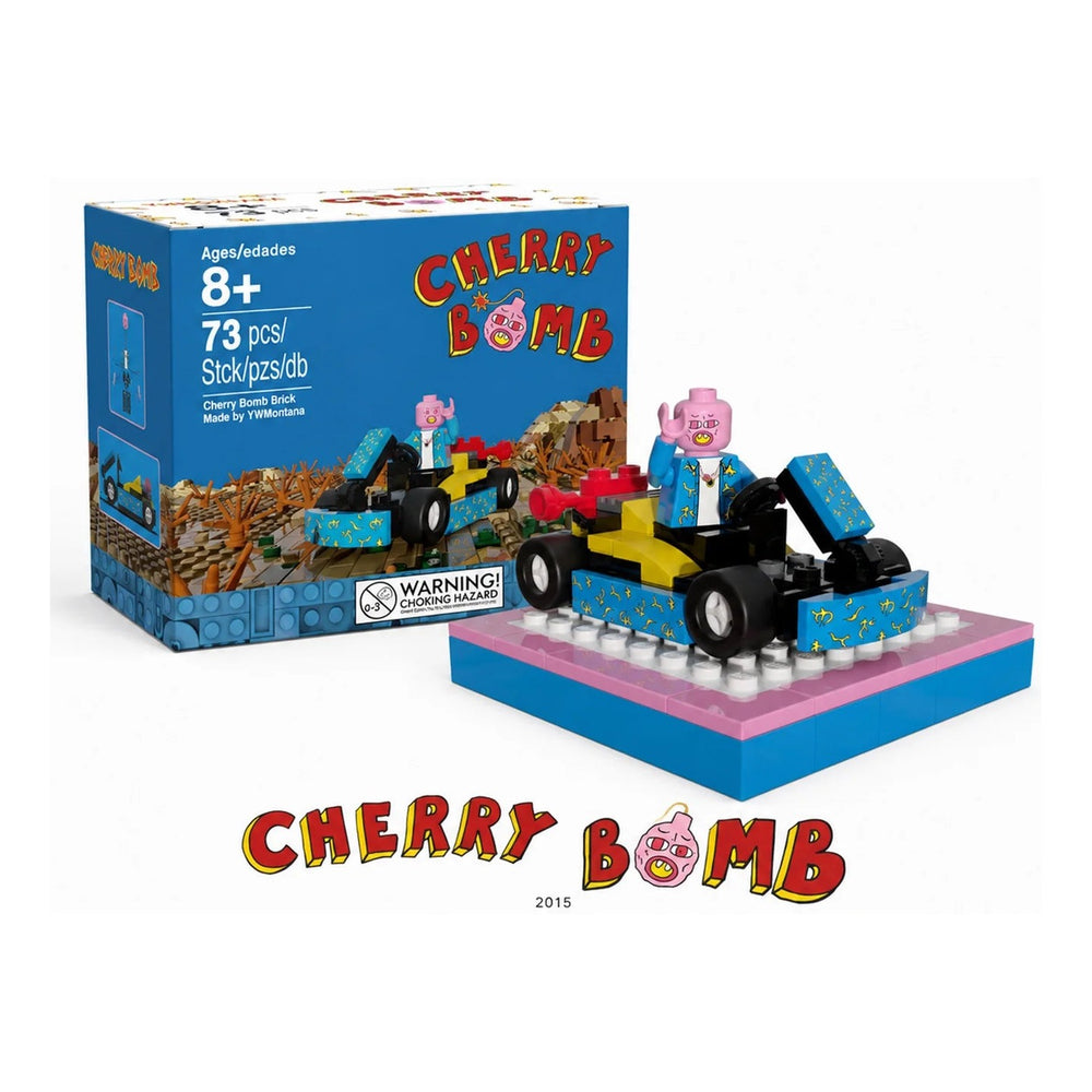 "Tyler The Creator" Cherry Bomb Kart Custom Brick Set