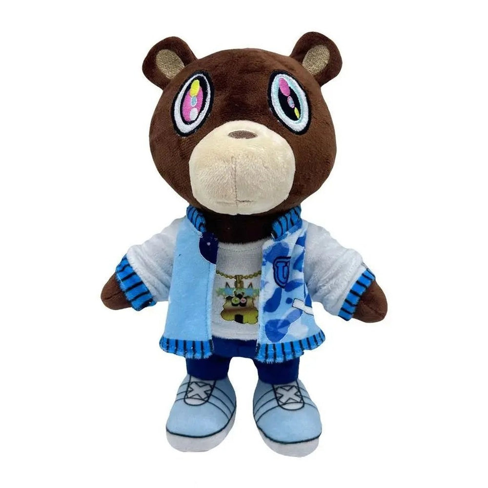 "Kanye West" Dropout Bear Blue Scarf Custom Plushie