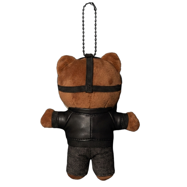 "Kanye West" Ye Custom Icon Plushie Keychain - back