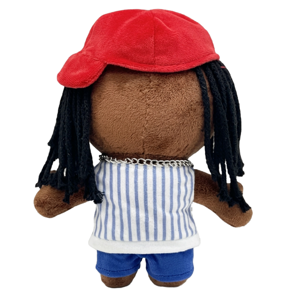 "Lil Wayne" Carter Custom Icon Plushie - back