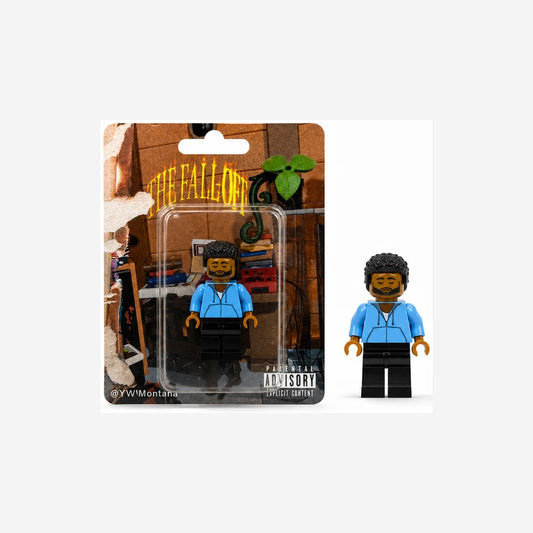 "J. Cole" The Fall Off Custom Brick Figure