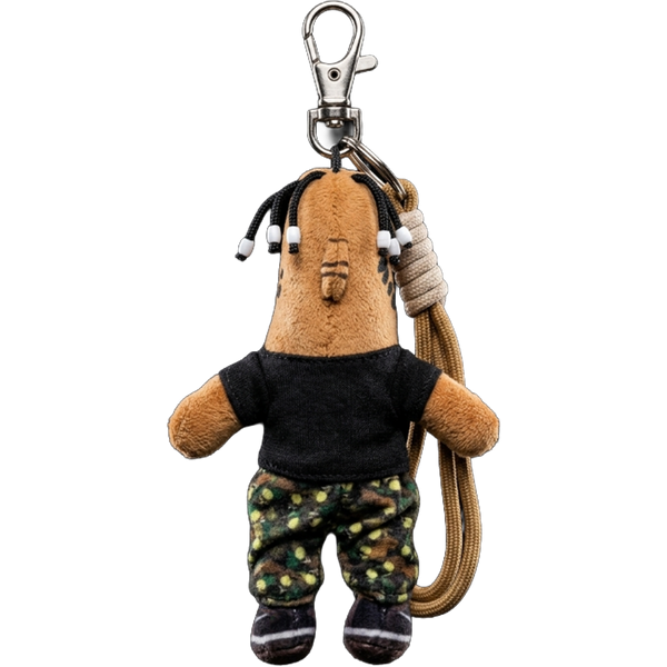 "Travis Scott" Cactus Jack Fin Custom Icon Plushie - back