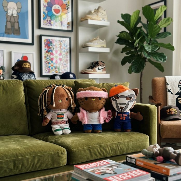 An Archived Plush collectible at home