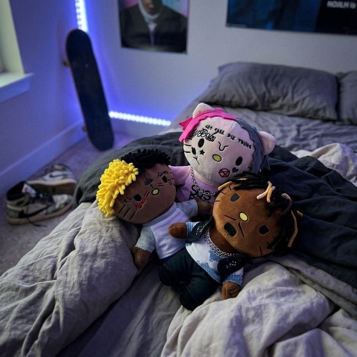 An Archived Plush collectible at home
